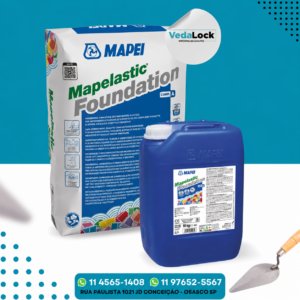 MAPELASTIC FOUNDATION CONJUNTO 32KG - MAPEI